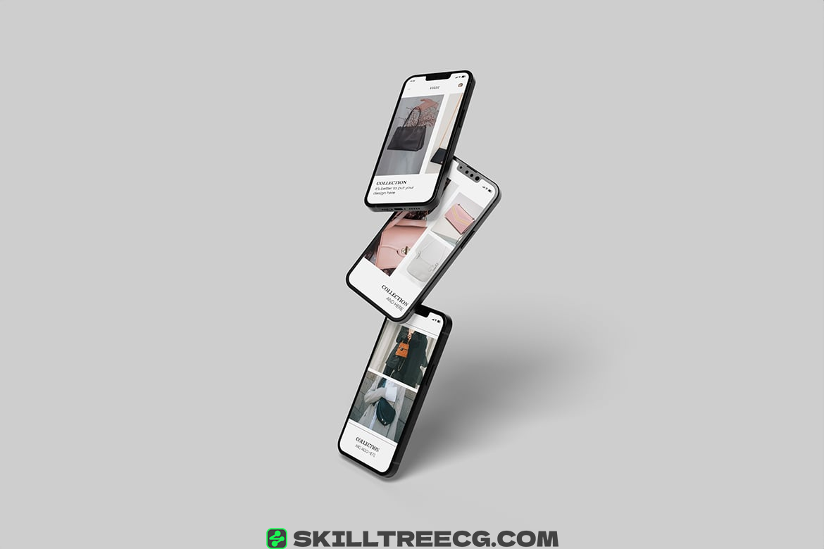 图片[2]-High Resolution Mockup for iPhone 13（830522）-技能树